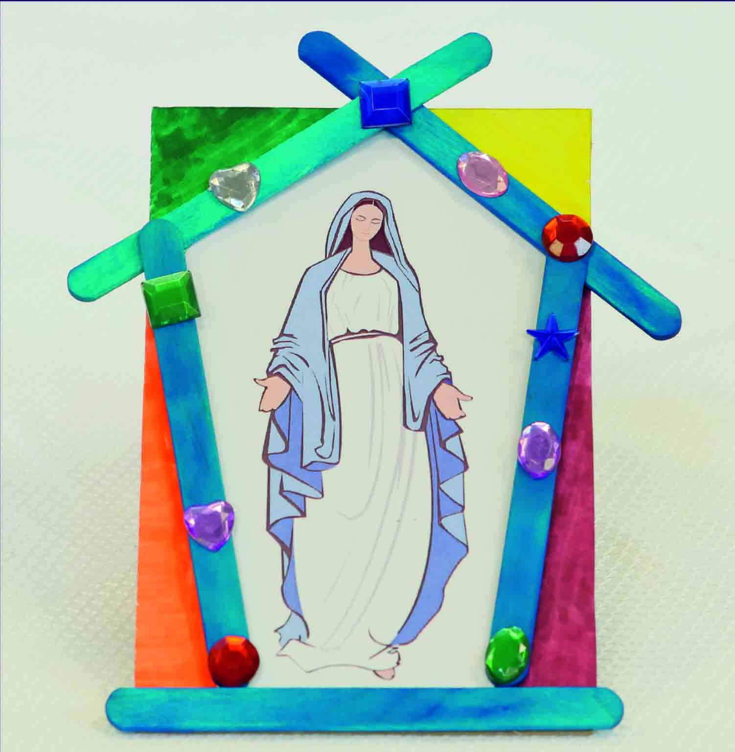 Read more about the article Solemnity of the Immaculate Conception of the Blessed Virgin Mary: Marian Grotto Craft
